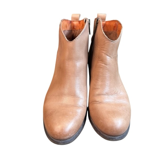 Pikolinos Ankle Boots EU 38 US 8 Leather Suede Tan Block Heel Made in Spain S1 - Picture 14 of 14